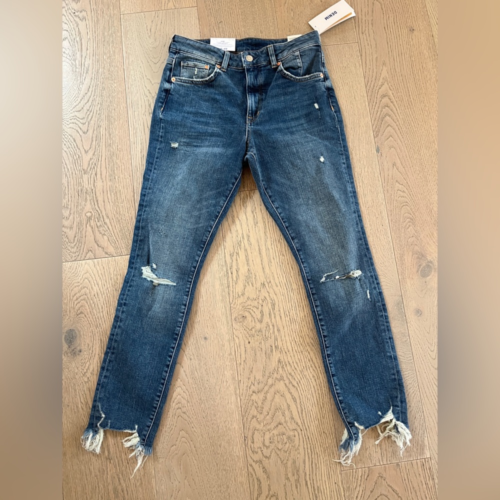 NWT SKINNY HIGH WAIST DRESSED JEANS